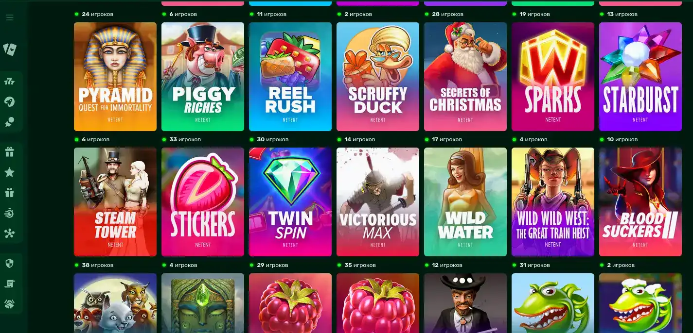 Игровые автоматы Eva casino слоты